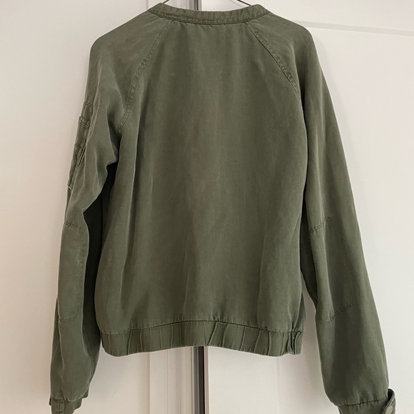Sanctuary military style jacket in khaki - Picture 2 of 6